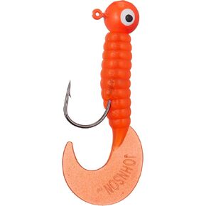 Johnson Johnson Swimming Grubs Fishing Bait 3 ' 8 Cm 1 4 Oz