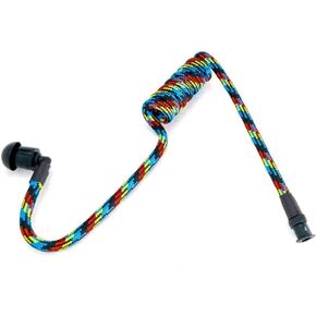 سماعة الأذن لدعم Grip لـ Walkie Talkie - العديد من الأنماط/المريحة/TUPEEZ/المراقبة/راديو ثنائية الاتجاه (Sonic Rainbow)