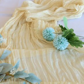 Cheesecloth Table Runner Sage Green 10Ft Gauze Table Runners Boho Rustic Sheer Cheese Cloths Table Runner for Wedding Baby Bridal Shower Decorations Birthday Christmas Doilies Combo
