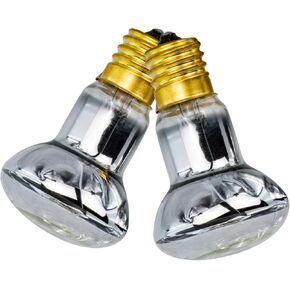 4-Pack Lava Lamp Bulb 25w, 120V R39 E17 Reflector Bulbs for Lava Lamps,Glitter Lamps,Incandescent, Yellow, Heat Lamp Replacement Bulbs