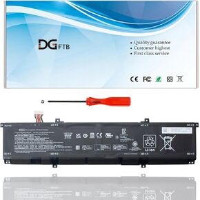 FZ06XL Laptop Battery for HP Spectre x360 Envy16-h0787nr Envy 16-h0000TX Spectre x360 2-in-1 Series FZ06083XL-PL M47636-2C1 M47636-2D1 M48025-005 TPN-DB0I 31CP7/52/58-2 (11.58V 83Wh/6880mAh)