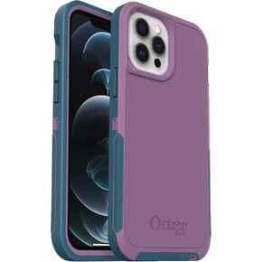 OtterBox iPhone 12 & 12 Pro (Holster Available Upon reqeust and not Included) Defender Series XT Case - Lavender Bliss, screenless, Rugged, Snaps to MagSafe, Lanyard Attachment