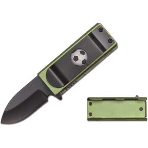Lighter Holder Case with Pocket Clip Utility Letter Opening Tool for Standard Size BIC Lighter (Lighter not Included) (Black-3)