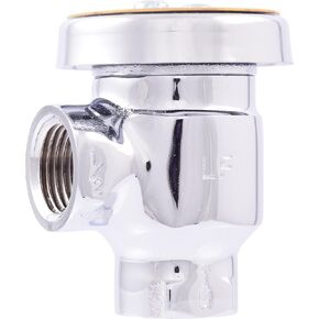 Cash Acme 3/4 Inch V-101 Anti-Siphon Vacuum Breaker, Chrome, 17390-0000