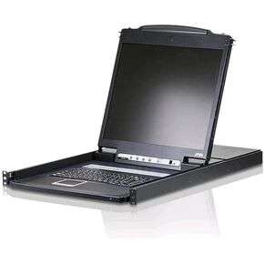 ATEN TECHNOLOGY CL1308NUKIT Aten 8-Port 19" LCD Integrated USB/PS2 Combo KVM with 8 Cables