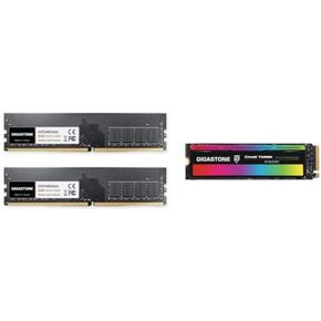 Gigastone [Fortnite PUBG] M.2 SSD 2TB FPS Shooter Games Professional CS Valorant Apex PCIe Gen3 NVMe Solid State Drive PC Laptop Maximum Speed Storage Expansion for Gaming Graphics Creators GT6330