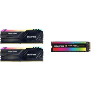 Gigastone [Fortnite PUBG] M.2 SSD 2TB FPS Shooter Games Professional CS Valorant Apex PCIe Gen 4 NVMe Solid State Drive PC Laptop 7,000MB/s Storage Expansion Gaming Graphics Creators GT6470