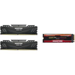 Gigastone Enterprise SSD 1TB NAS Cache 24/7 Durability for Business Data Center Personal Cloud 4K Video Editing 3D Rendering PCIe Gen4x4 M.2 2280 High Endurance Internal Solid State Drive 5,000MB/s