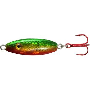 Northland Fishing Tackle Buck-Shot Ice Fishing Rattle Spoon, Assorted Sizes & Colors for Walleye, Perch, Panfish, & Trout