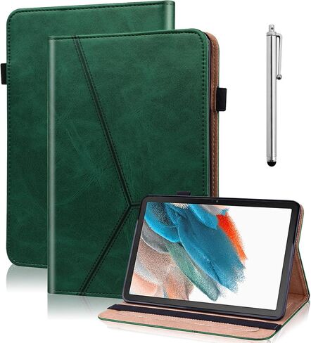 Case for Samsung Galaxy Tab S9 Fe Plus /S9 Plus 12.4 بوصة ، Samsung Galaxy Tab S9 Plus Pu Leather Protection Cover مع فتحات بطاقة لجهاز الكمبيوتر اللوحي S9+ /S9 Fe+ - الأزرق in Kuwait