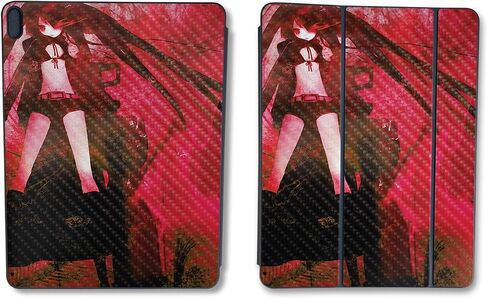 Glossy Glitter Skin Compatible with Apple Smart Folio for iPad Air 11-inch (M2) 2024 - Anime - Premium 3M Vinyl Protective Wrap Decal Cover - Easy to Apply | Crafted in The USA by MightySkins in Saudi Arabia