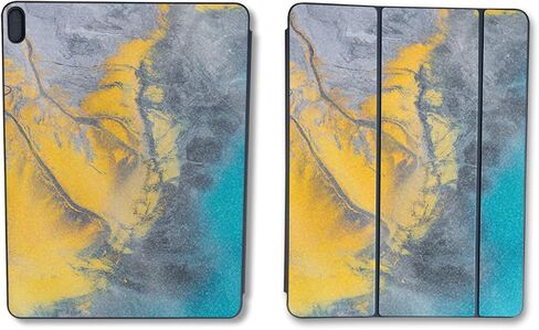 Glossy Glitter Skin Compatible with Apple Smart Folio for iPad Air 11-inch (M2) 2024 - Anime - Premium 3M Vinyl Protective Wrap Decal Cover - Easy to Apply | Crafted in The USA by MightySkins in Saudi Arabia