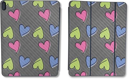 Glossy Glitter Skin Compatible with Apple Smart Folio for iPad Air 11-inch (M2) 2024 - Anime - Premium 3M Vinyl Protective Wrap Decal Cover - Easy to Apply | Crafted in The USA by MightySkins in Saudi Arabia
