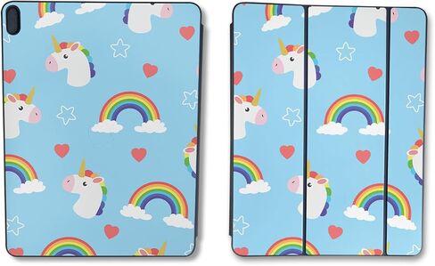 Glossy Glitter Skin Compatible with Apple Smart Folio for iPad Air 11-inch (M2) 2024 - Anime - Premium 3M Vinyl Protective Wrap Decal Cover - Easy to Apply | Crafted in The USA by MightySkins in Saudi Arabia