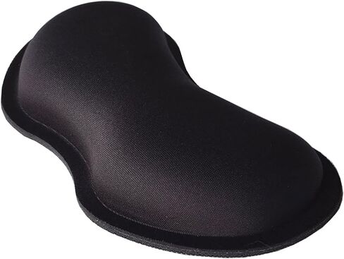Carpal Tunnel Ergonomic Small Portable Gaming Office Computer Gel Wrist Rest for Mouse Black Pack of 2 in Saudi Arabia