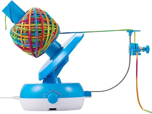 Electric Yarn Ball Winder for Crocheting|Automatic Yarn Cake Winder Stepless Speed, Adjustable Weaving Ball Winders, Helper for Yarn Collection Lovers, Green in Saudi Arabia