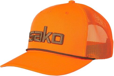 Beretta Men's Hunting Sako 3D Pre-Curved Visor Adjustable Snapback Trucker Hat with 3D Embroidery Sako Logo, One Size in Saudi Arabia