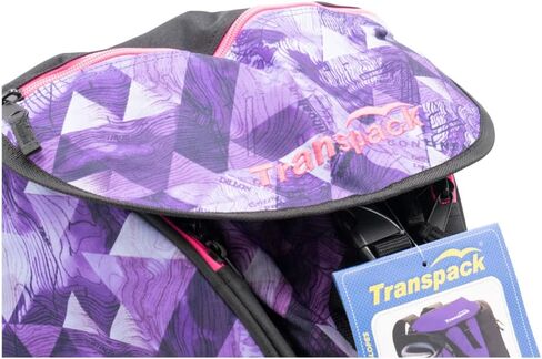 TRANSPACK Durable Water-resistant 40l Adjustable Straps Ski/Snowboard Boot Xtw Print Backpack Bag in Kuwait