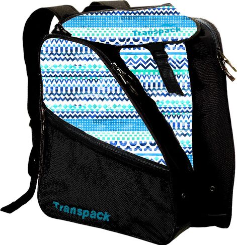 TRANSPACK Durable Water-resistant 40l Adjustable Straps Ski/Snowboard Boot Xtw Print Backpack Bag in Kuwait