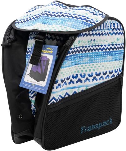 TRANSPACK Durable Water-resistant 40l Adjustable Straps Ski/Snowboard Boot Xtw Print Backpack Bag in Kuwait