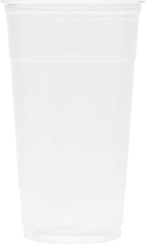 Karat [1000 ct] 8oz Plastic Cups, Clear Disposable Cold Cup for Iced Coffee, Soda, and Juice | 78mm (C-KC8) in Kuwait