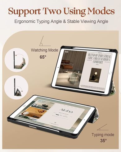 Buleens for iPad 10th/11th(A16) Generation Case - 10.9 Inch 2022 11 Inch 2025 Case with Pen Holder Cute Aesthetic Auto Wake/Sleep Trifold Funda para for iPad 10th/11th Gen A2696 A2757, Constellation in Kuwait