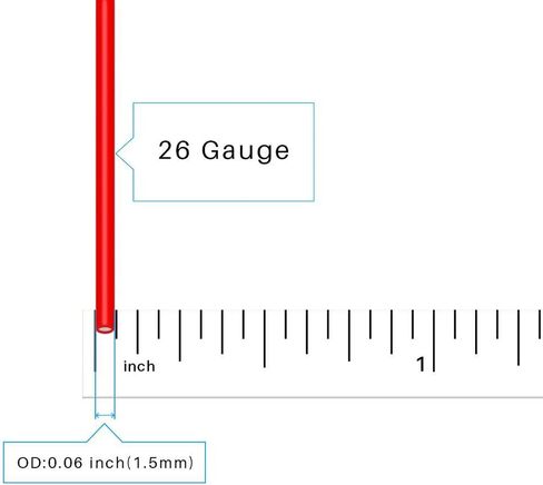 BNTECHGO 18 Gauge Silicone Wire 5 ft red and 5 ft Black Flexible 18 AWG Stranded Tinned Copper Wire in Kuwait
