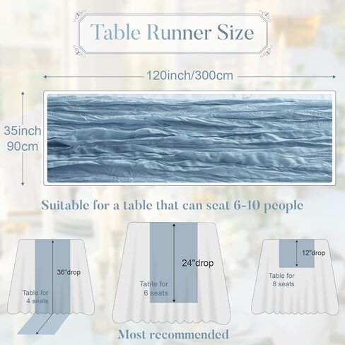 Cheesecloth Table Runner Sage Green 10Ft Gauze Table Runners Boho Rustic Sheer Cheese Cloths Table Runner for Wedding Baby Bridal Shower Decorations Birthday Christmas Doilies Combo in Kuwait