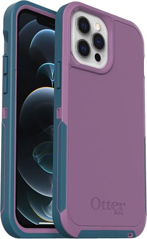 Otterbox iPhone 12 & 12 Pro (الحافظة المتاحة عند reqeust وغير مدرجة) Defender Series XT Case - Lavender Bliss ، بدون شاشة ، وعرة ، لقطات إلى Magsafe ، مرفق الحبل in Saudi Arabia