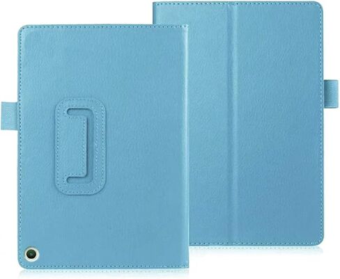 Tablet Cover for Amazon Kindle Fire HD 8 10th K72LL4(2020 Release),Ultra Slim Folio Stand Lightweight Leather Case for Kindle Fire HD 8 Plus/HD 8 2020/Kids 10th Gen 8" (Li-Red) in Saudi Arabia