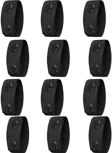 Security Duty Belt Keeper with Double Snaps for 2"-2¼" Wide Belt Police Military Equipment Accessories in Saudi Arabia