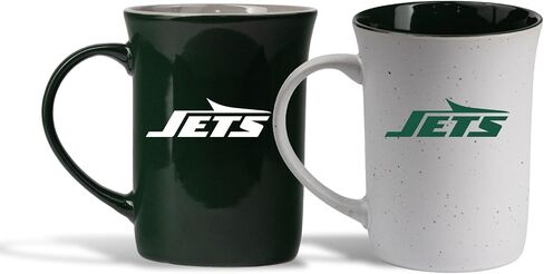 The Memory Company | Licensed NFL 2-Pack Home/Away Speckle Mug,Detroit Lions in Kuwait