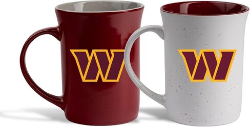 The Memory Company | Licensed NFL 2-Pack Home/Away Speckle Mug,Detroit Lions in Kuwait