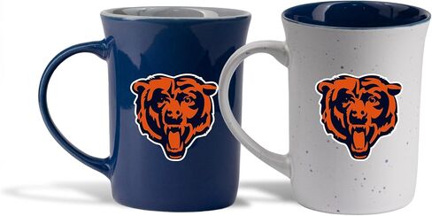 The Memory Company | Licensed NFL 2-Pack Home/Away Speckle Mug,Detroit Lions in Kuwait