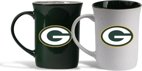 The Memory Company | Licensed NFL 2-Pack Home/Away Speckle Mug,Detroit Lions in Kuwait