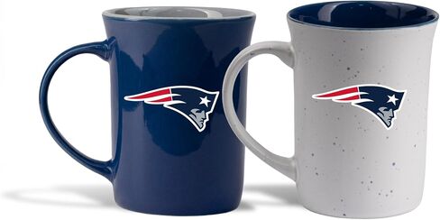 The Memory Company | Licensed NFL 2-Pack Home/Away Speckle Mug,Detroit Lions in Kuwait