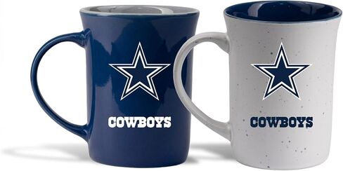 The Memory Company | Licensed NFL 2-Pack Home/Away Speckle Mug,Detroit Lions in Kuwait