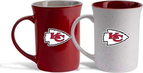 The Memory Company | Licensed NFL 2-Pack Home/Away Speckle Mug,Detroit Lions in Kuwait