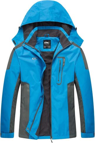 Diamond Candy Waterproof Rain Jacket Women Lightweight Outdoor Raincoat Hooded for Hiking skiing in Kuwait