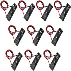 A23 Battery Holder, 10PCS 12V Battery Holder, 23A Battery Holder, 12V Battery Case with Wires