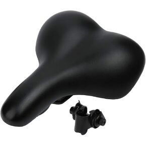 Comfortable Bike Saddles Extra Wide and Thick Bicycle Seat Integrated Molding Anti-Rain