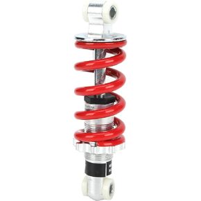 Qiilu Motorcycle Shock Absorber, 5.91in 750lbs/in Shock Absorber Suspension Damper Universal for Electric Scooter Moped Mini Motorcycle
