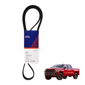 12626222 Serpentine Alternator Fan Belt 2370mm Fits Silverado Tahoe Suburban Express Avalanche, Sierra Yukon Savana, Escalade Most 07-14 Automotive Engine Water & P/S Pump Drive Belts