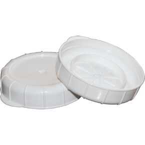 Glass Milk Bottle Caps - 4 Pack - 48mm (1.87 inch) Snap On Lids
