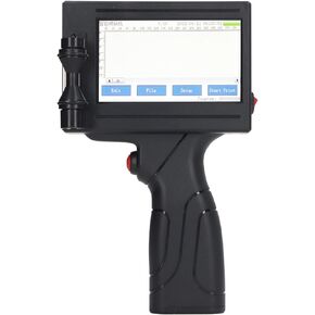 FTVOGUE Handheld Inkjet Printer Label Printer for Printing Production Date Batch Number QR Code Logo