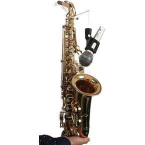 Saxophone Microphone Clip-on Clip Sax Wireless Mic Holder Stand