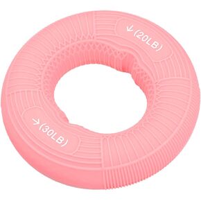 uxcell Hand Grip Strengtheners, Silicone Rings Fingers Forearms Exercises Grip Trainer for Rock Climbing Athletes Workout