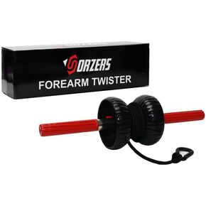 Forearm Exerciser - Wrist and Forearm Strengthener Enhanced Grip Strength Trainer with Weight Bearing Rope Blaster Workout Equipment - Quick Locking Mechanism Wrist Roller for Men - Women