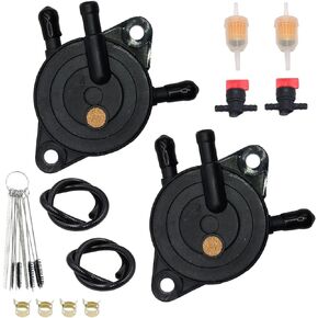 2 Pack JDLLONG 49040-0769 Fuel Pump for Kawasaki 4 Stroke FD731V FX751V FX801V FX850V FD731V FH381V Ranges from AS00 to FS04 Replaces 49040-1059 49040-7001 49040-1062