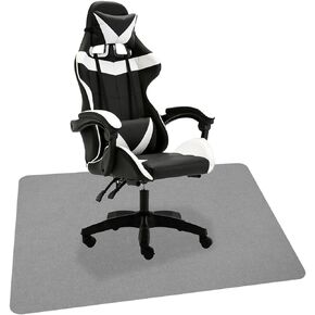 Chair Mat - 90 * 120cm Self-Adhesive Rolling Chair Mats Reduce Noise and Vibration, Non-Slip and Soundproof, Dark Grey